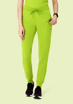 9 Pocket Joggers Apple Green