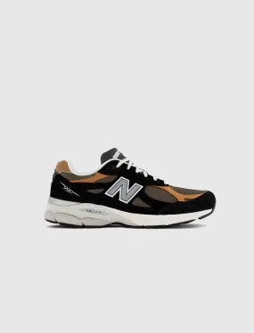 990 V3 MADE IN USA BLACK/TAN