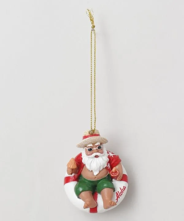 Aloha Santa Claus Ornament