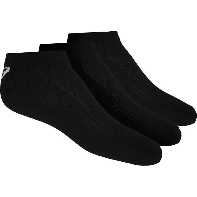 Asics 3 Pack Mens PED Socks Black