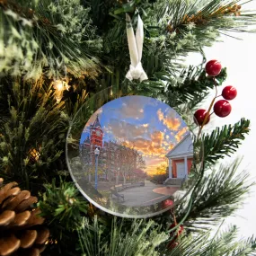 Auburn Tigers - Samford Sunset Ornament & Bag Tag