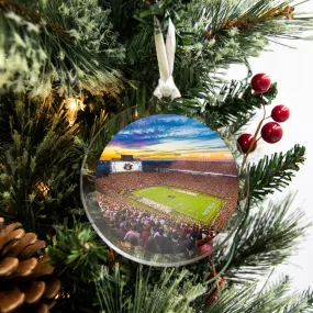 Auburn Tigers - Sunset Over Jordan-Hare Stadium Ornament & Bag Tag