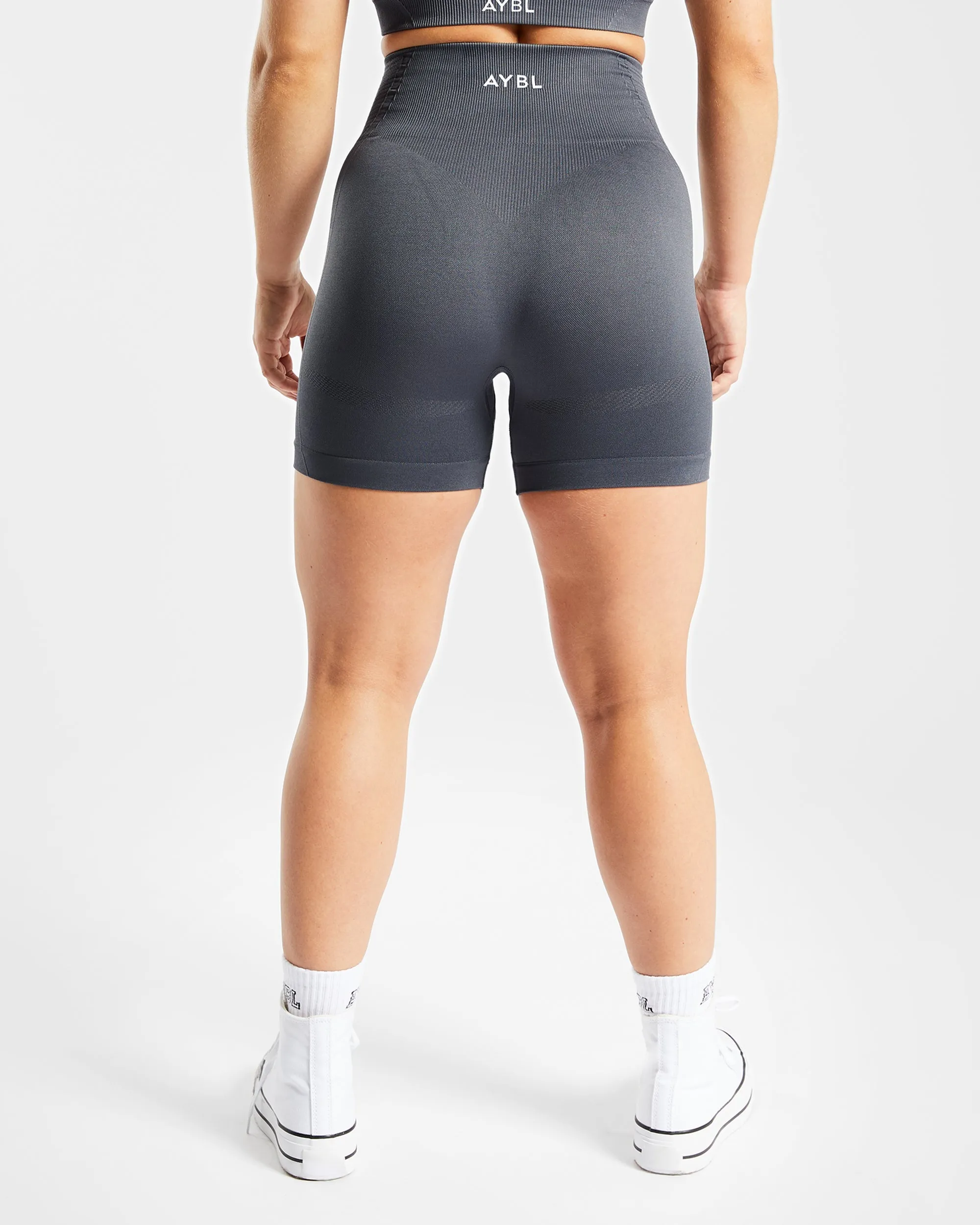 Balance V2 Seamless Shorts - Castlerock Grey