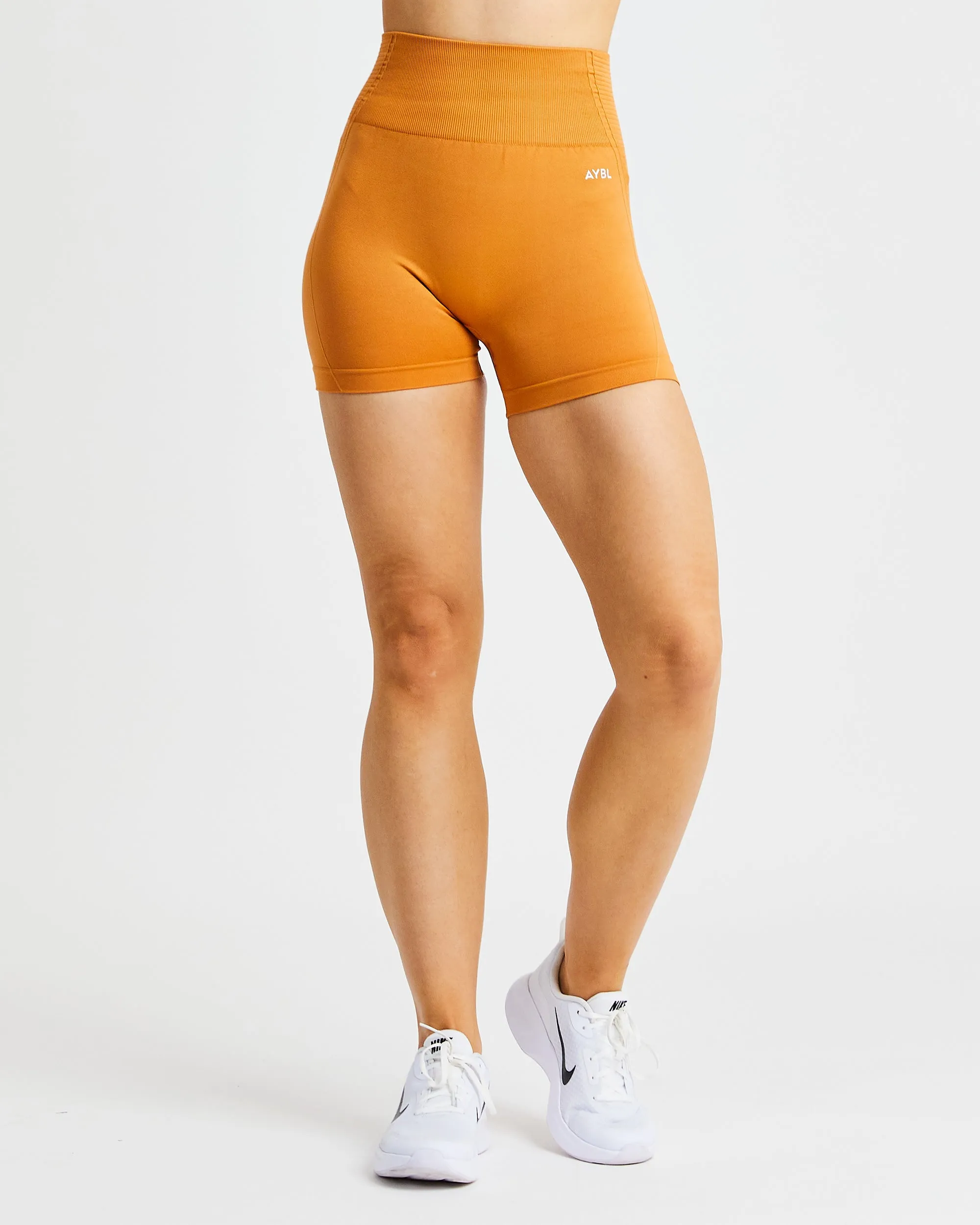 Balance V2 Seamless Shorts - Spiced Orange