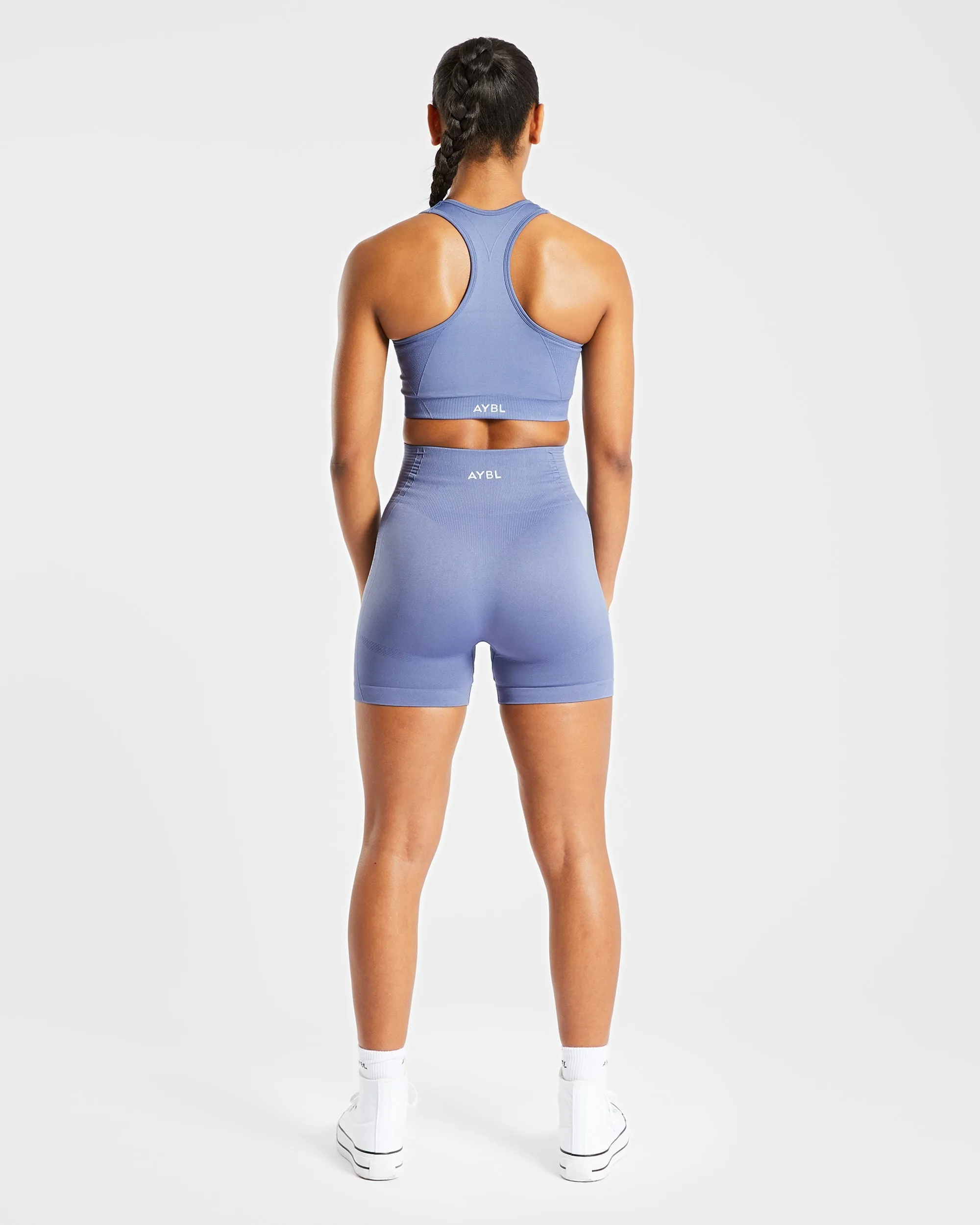 Balance V2 Seamless Shorts - Steel Blue