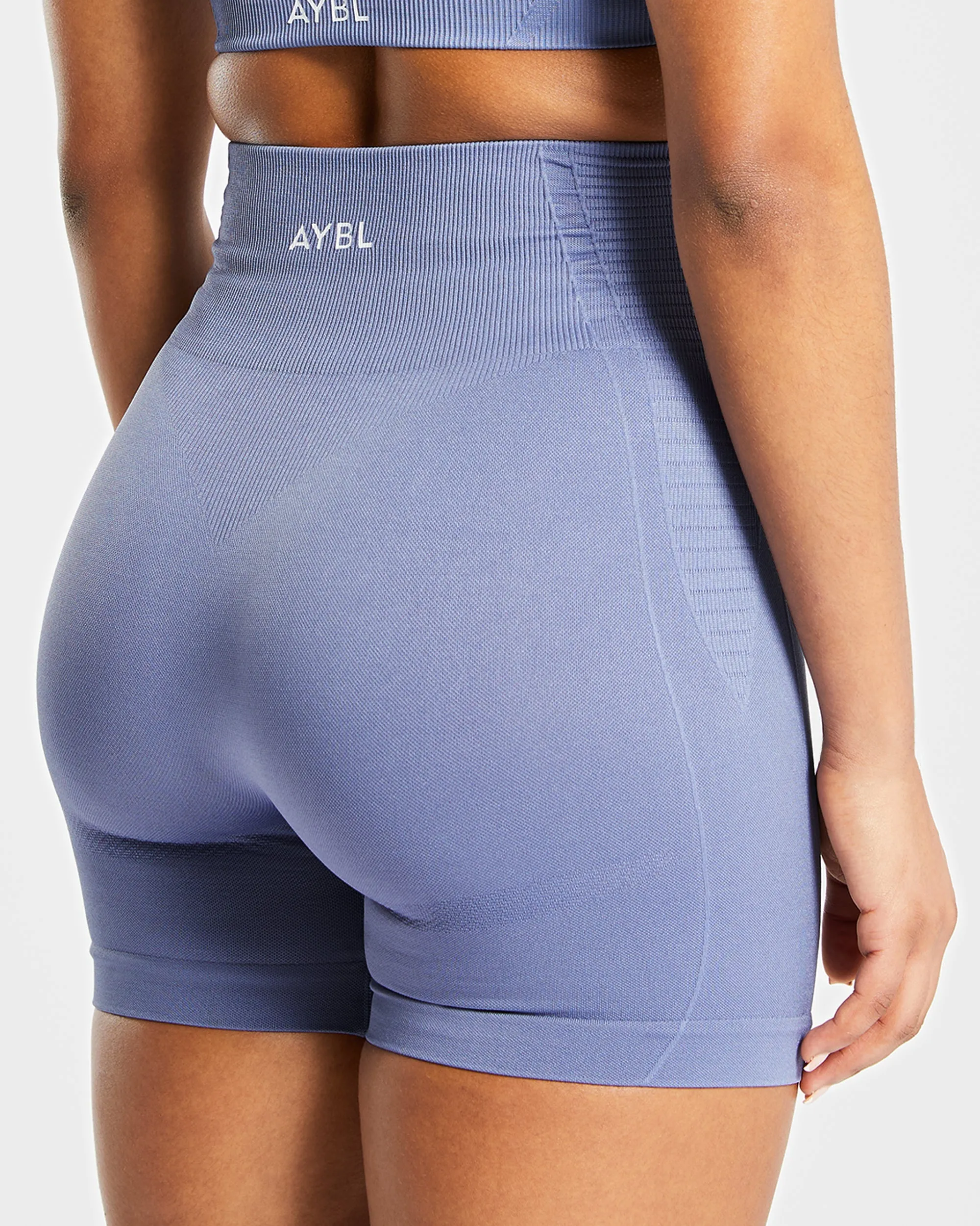 Balance V2 Seamless Shorts - Steel Blue