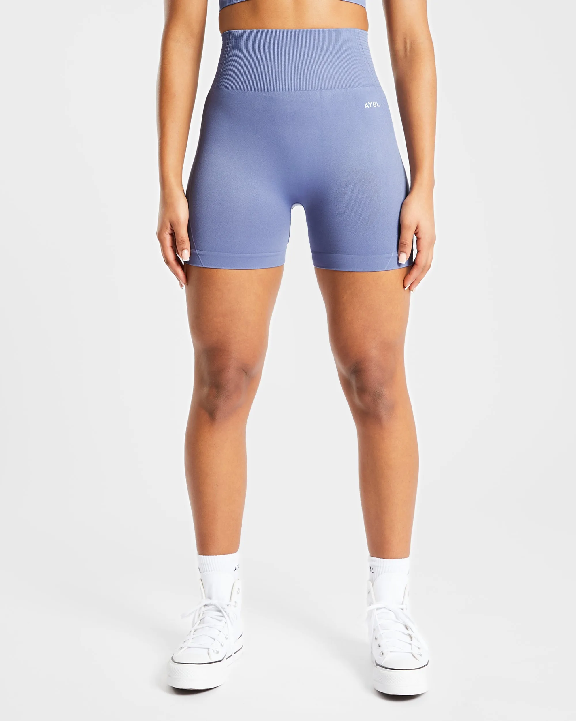 Balance V2 Seamless Shorts - Steel Blue