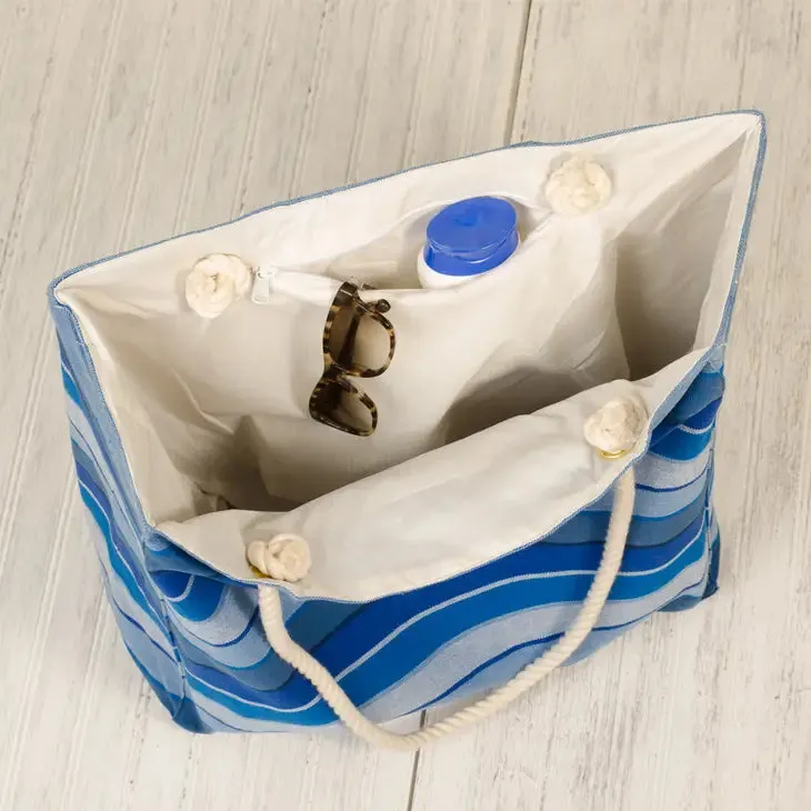 Beach Tote Stormy Blue