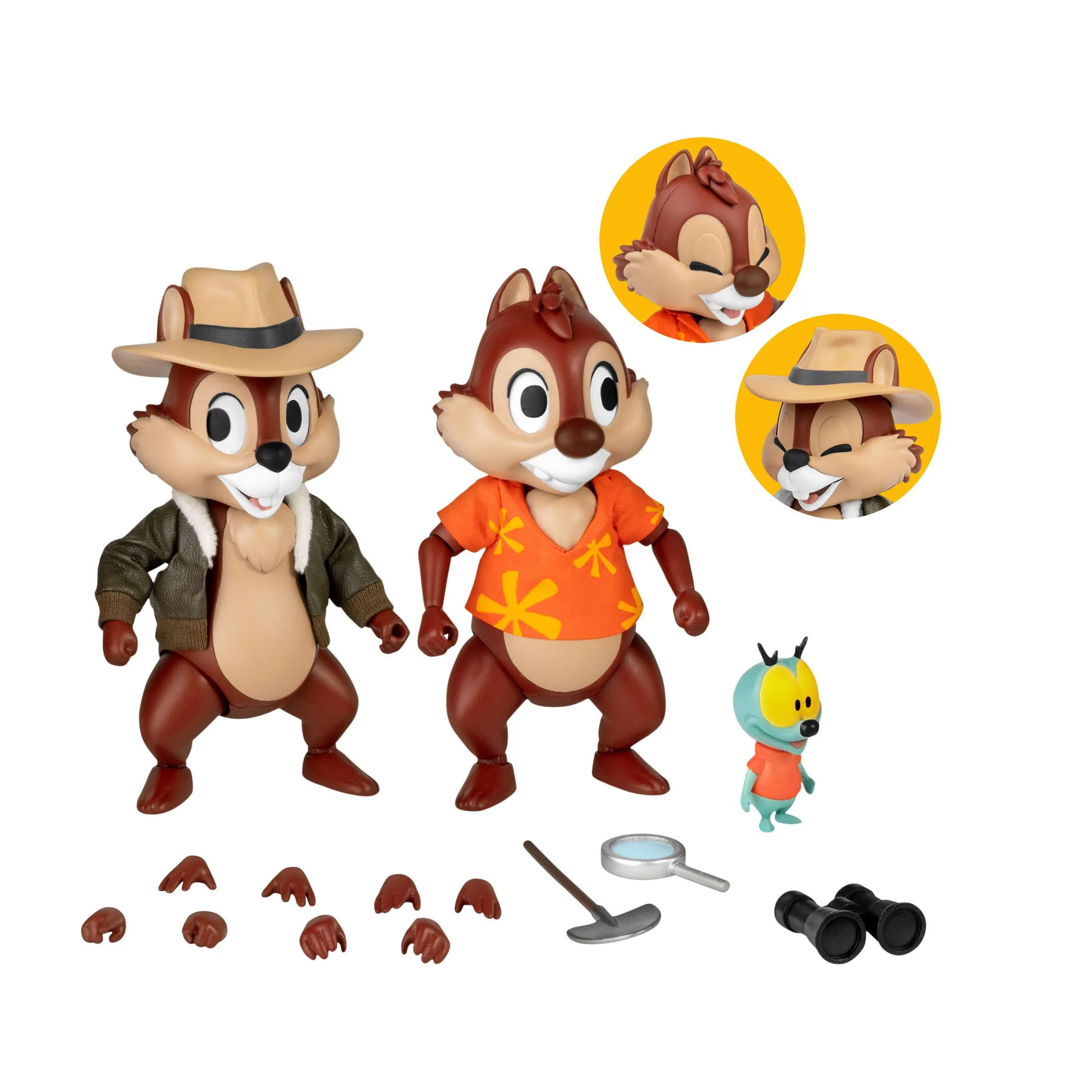 Beast Kingdom Chip 'n Dale: Rescue Rangers Chip & Dale Dynamic 8ction Heroes 1/9 Action Figures