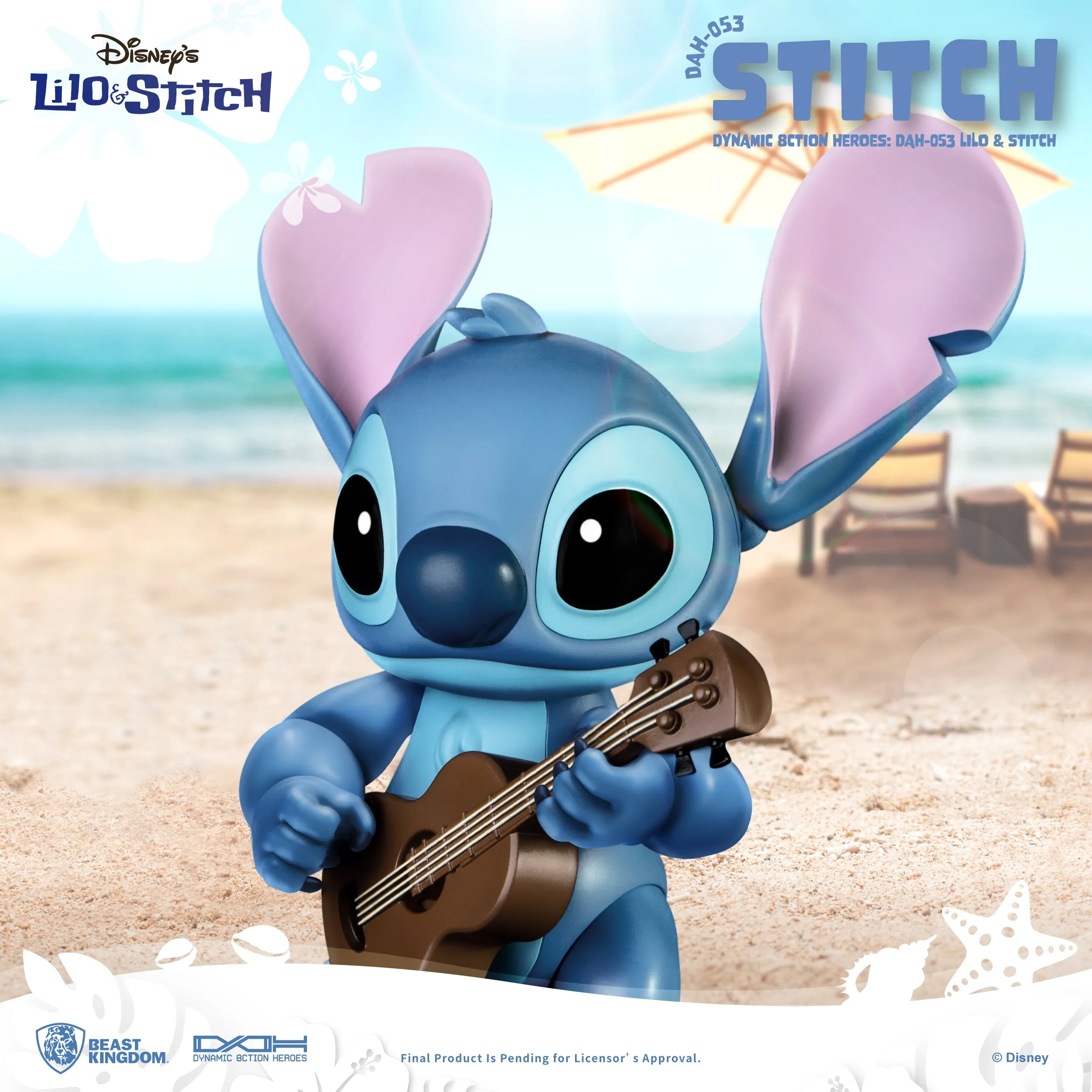 Beast Kingdom DAH-053 Disney Lilo & Stitch: Stitch 1:9 Scale Dynamic 8ction Heroes Action Figure