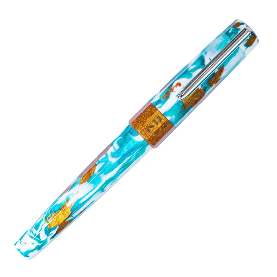 Benu Euphoria Fountain Pen Blue Hawaiian