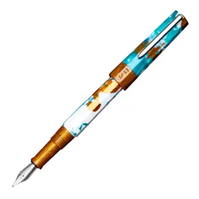 Benu Euphoria Fountain Pen Blue Hawaiian