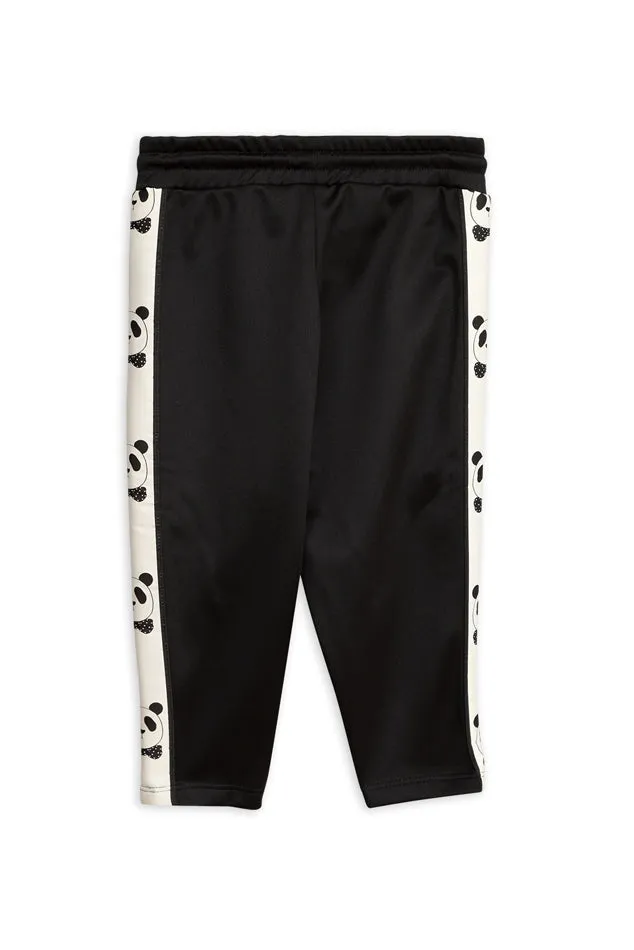 Black Mini Rodini Panda Track Pants