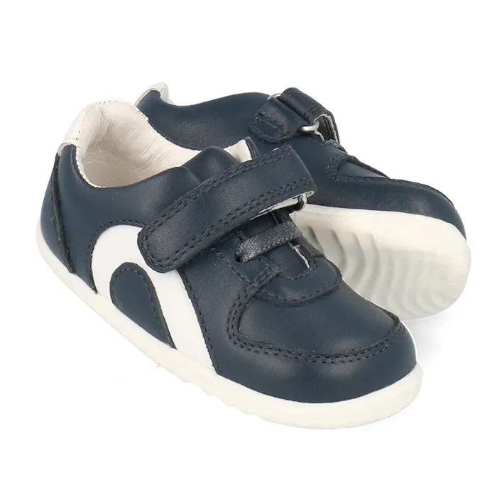 Bobux Step Up SU Toddlers Leather Sneaker Comet Navy 734603