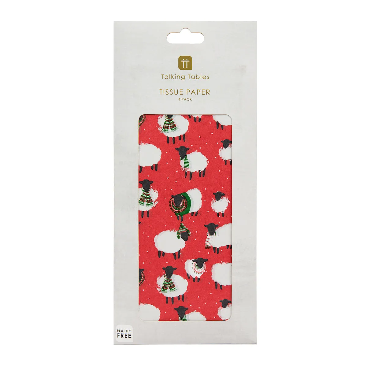 Botanical Sheep Tissue Paper- 4 Pack