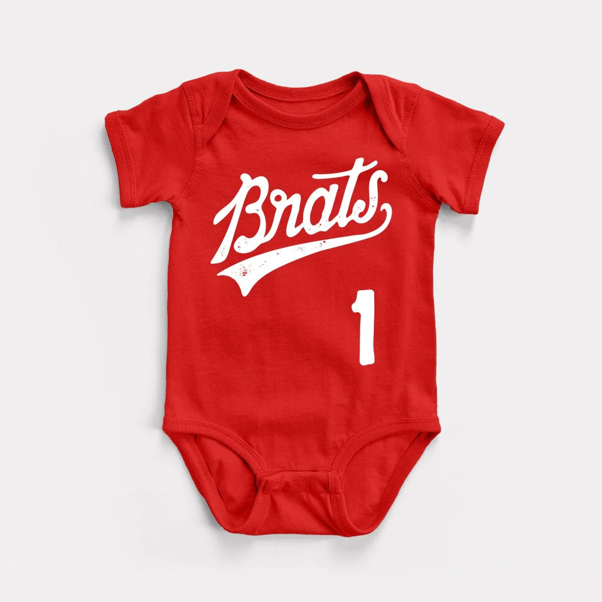 Brats Script Baby Bodysuit