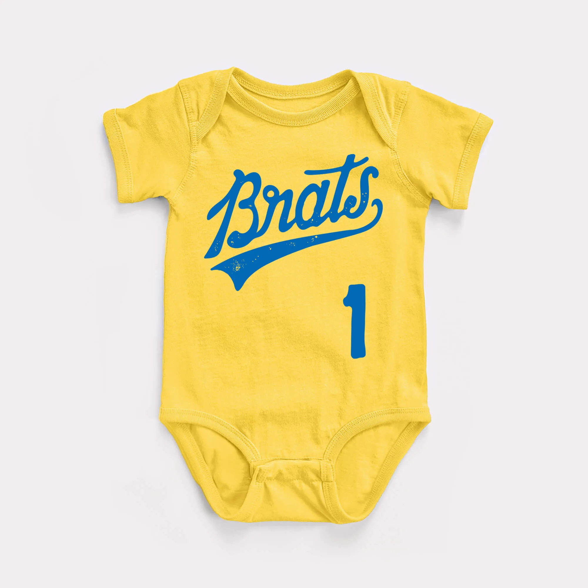 Brats Script Baby Bodysuit