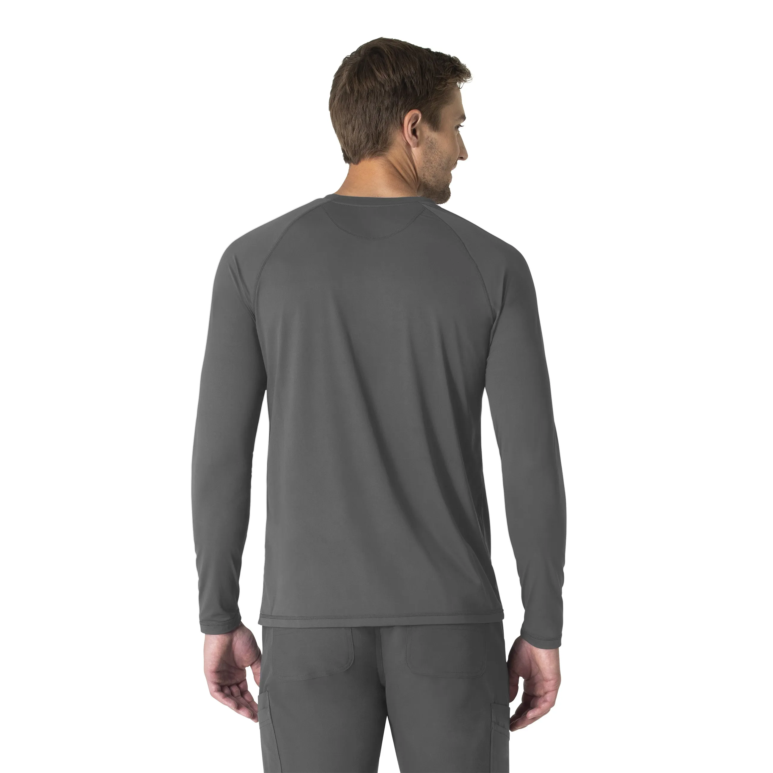 Carhartt Force Sub-Scrubs Men's Performance Long Sleeve Tee - Pewter