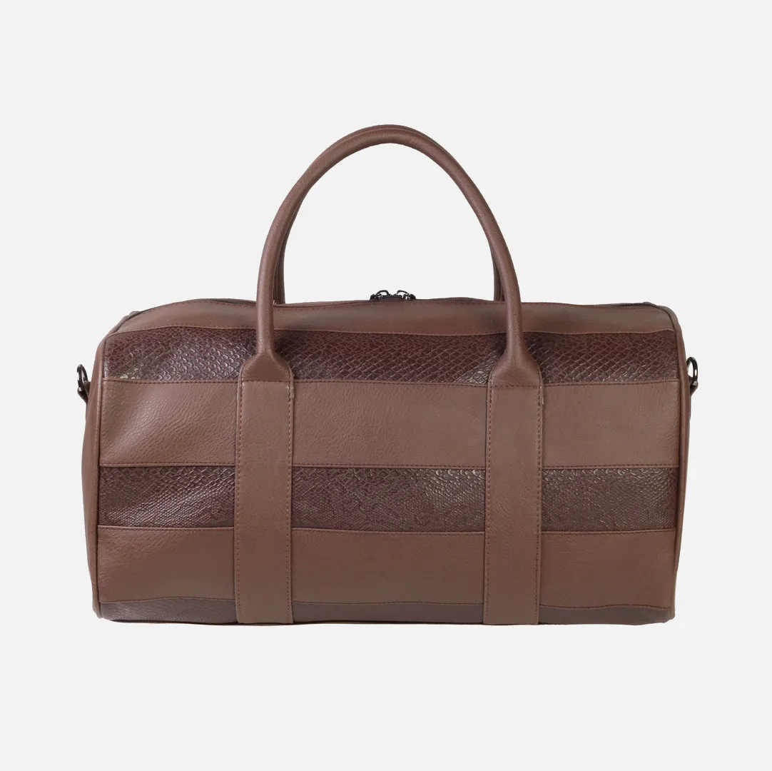 Carlton Dark Brown Duffle Bag