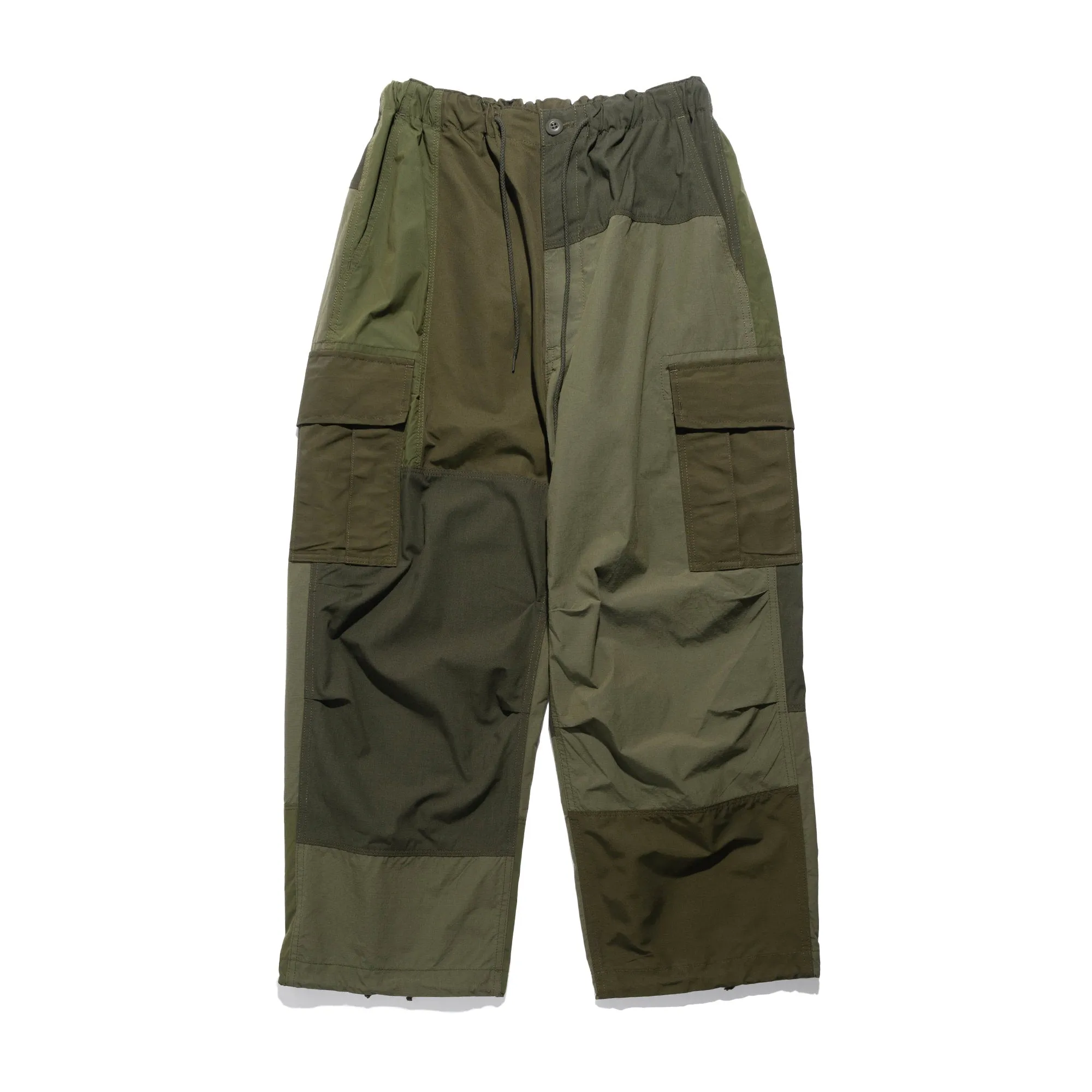 CdGH Cordura Patchwork Cargo Pant Olive HN-P010-051