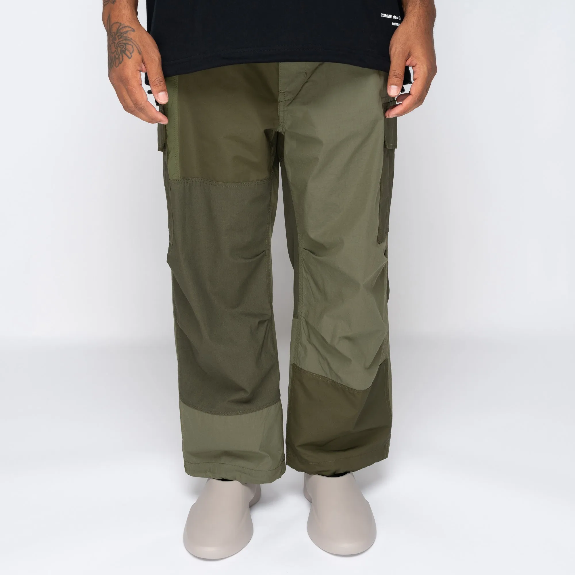 CdGH Cordura Patchwork Cargo Pant Olive HN-P010-051