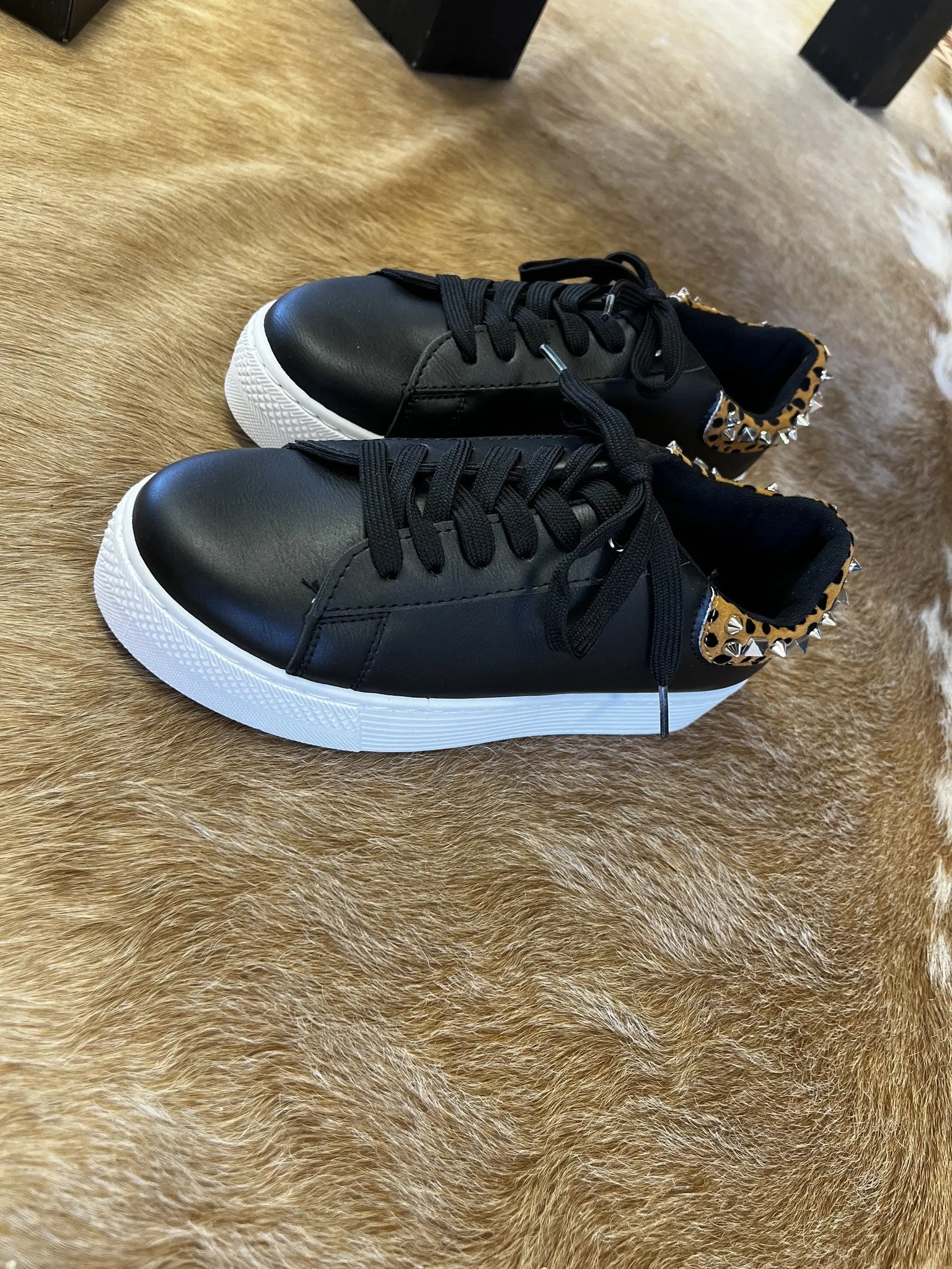 Cheetah Girl Platform Sneakers