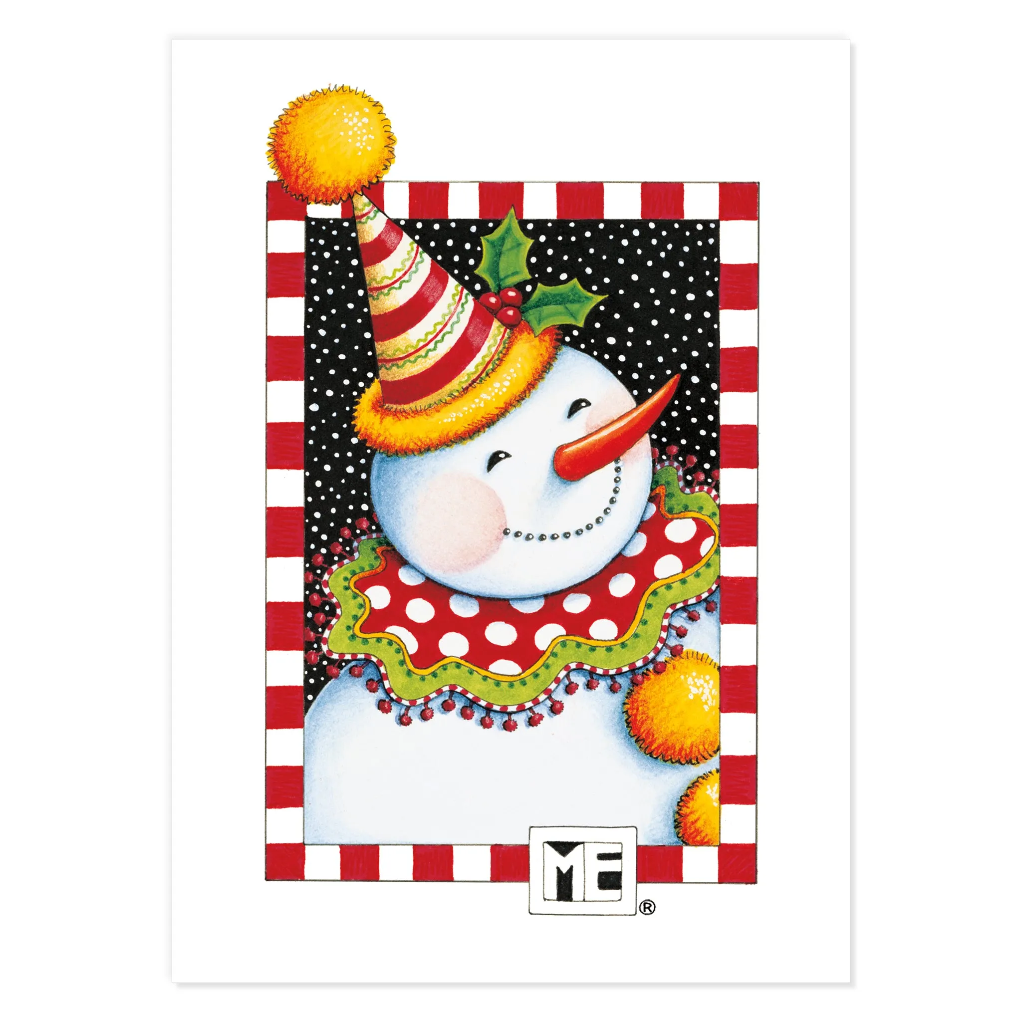 Christmas Snowpeople Postcards