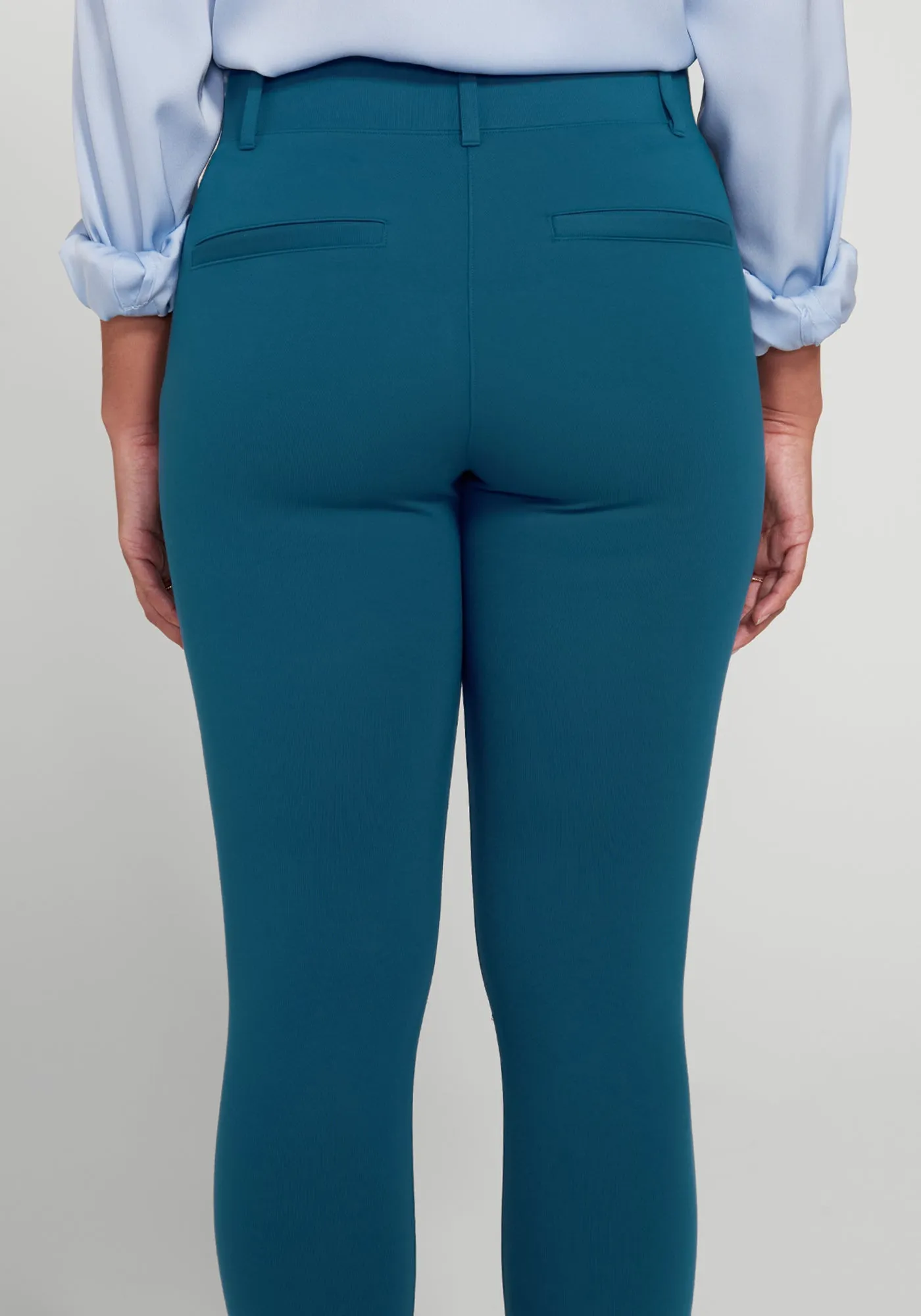 Classic Dress Pant Yoga Pant | Skinny (Dark Ocean)