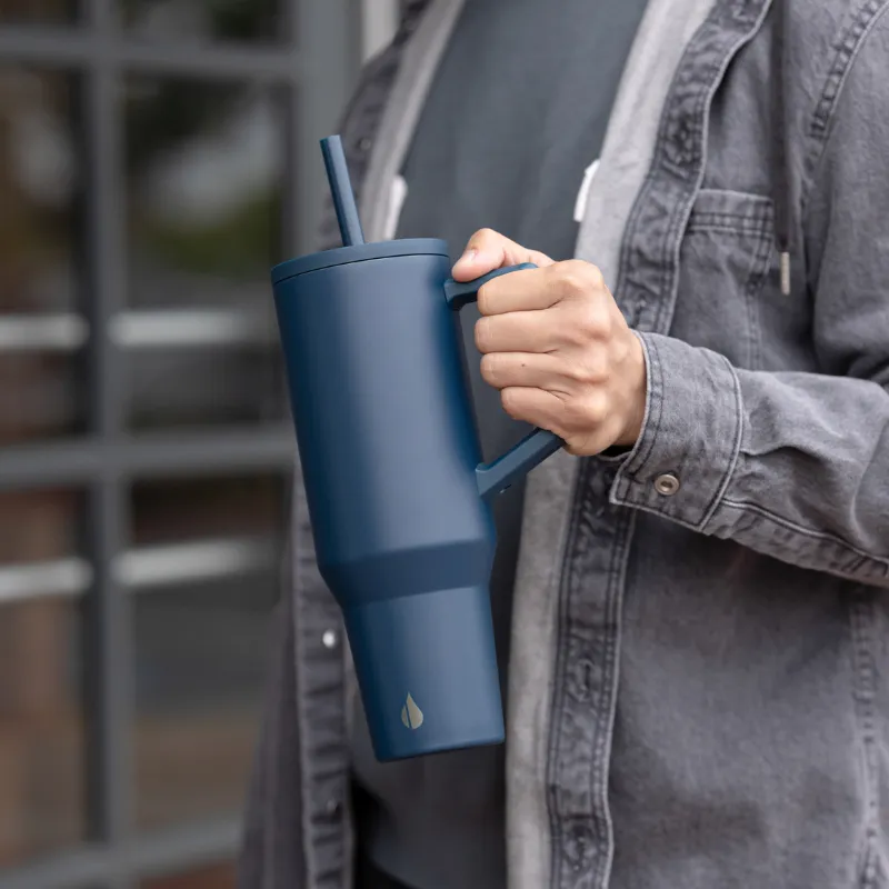 Commuter 40oz Tumbler - Navy Blue