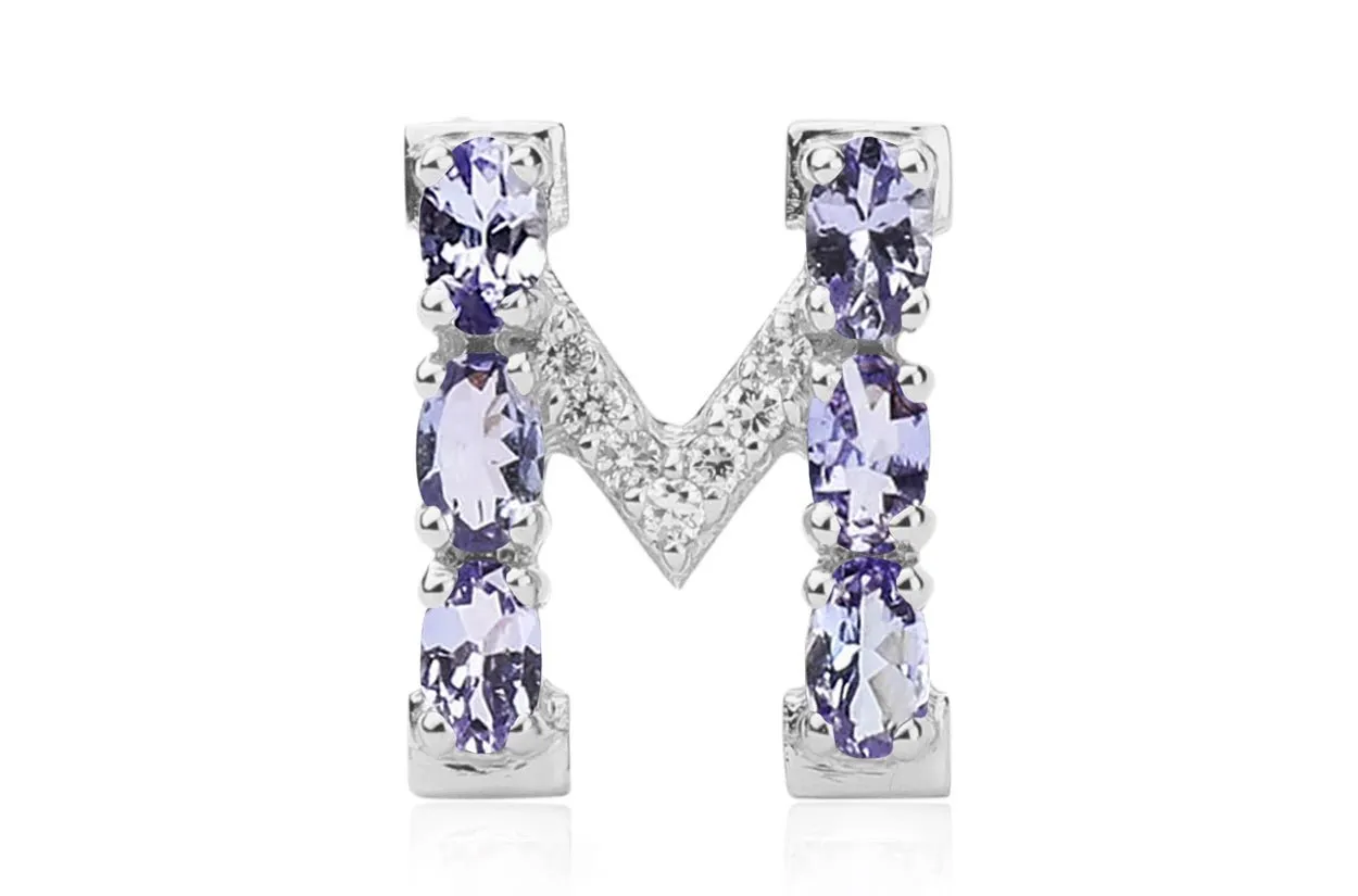 Cufflinks Letter M Initial 18kt Gold