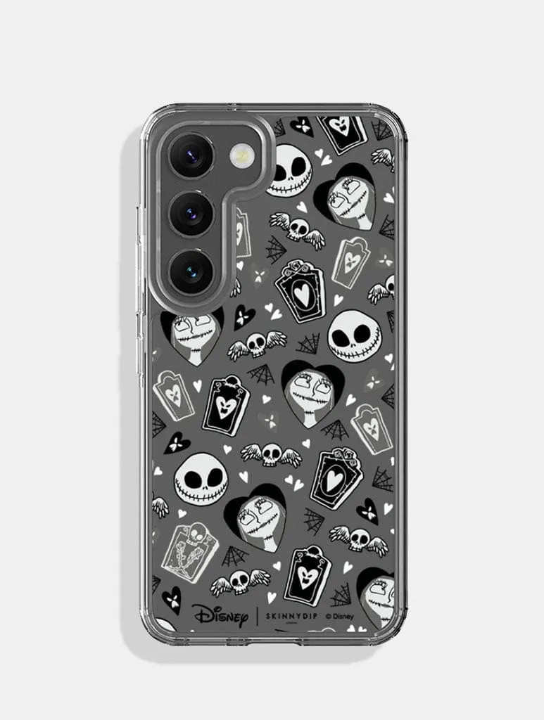 Disney Nightmare Before Christmas Monochrome Android Case