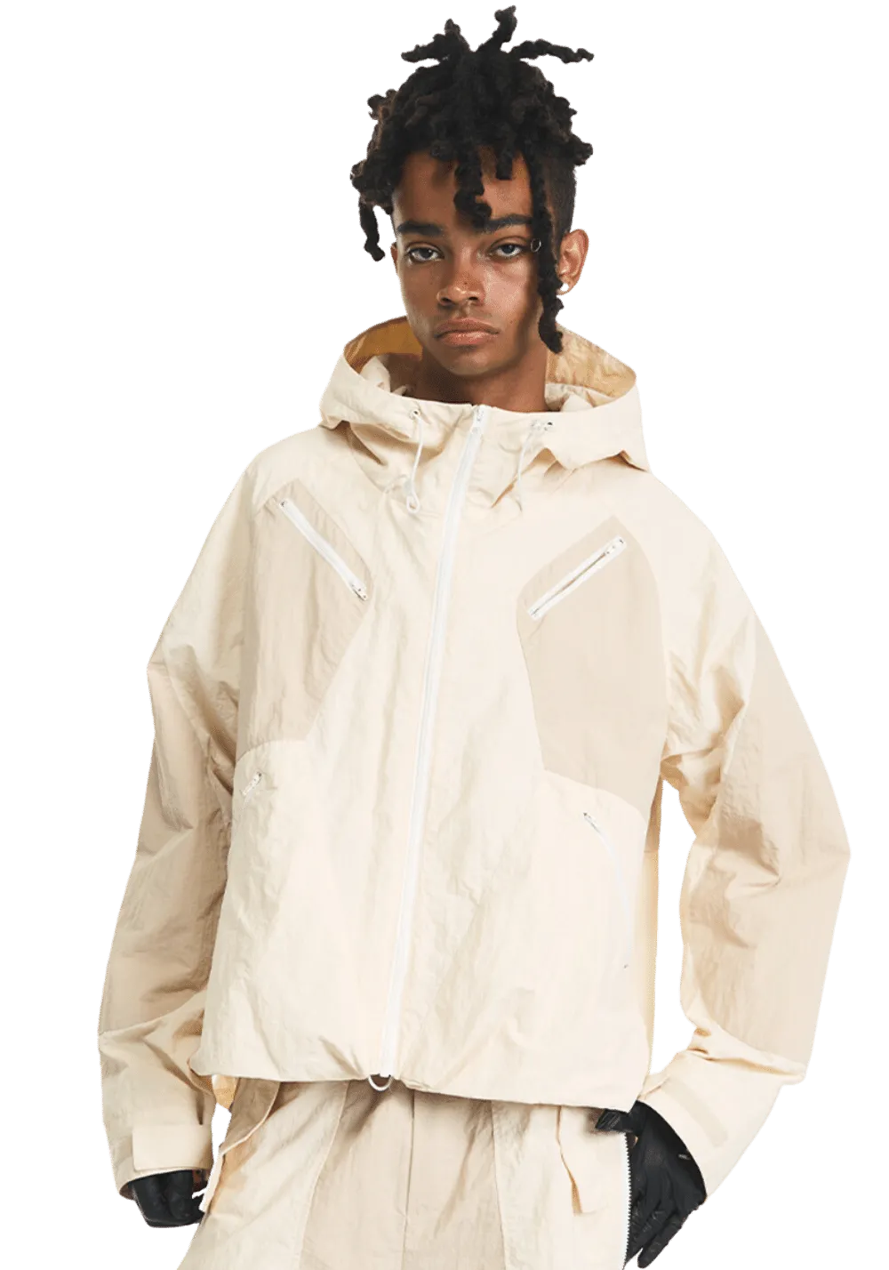 Double Panel Multi Pocket Jacket