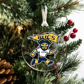 ETSU Bucs - Bucky Spirit Ornament & Bag Tag