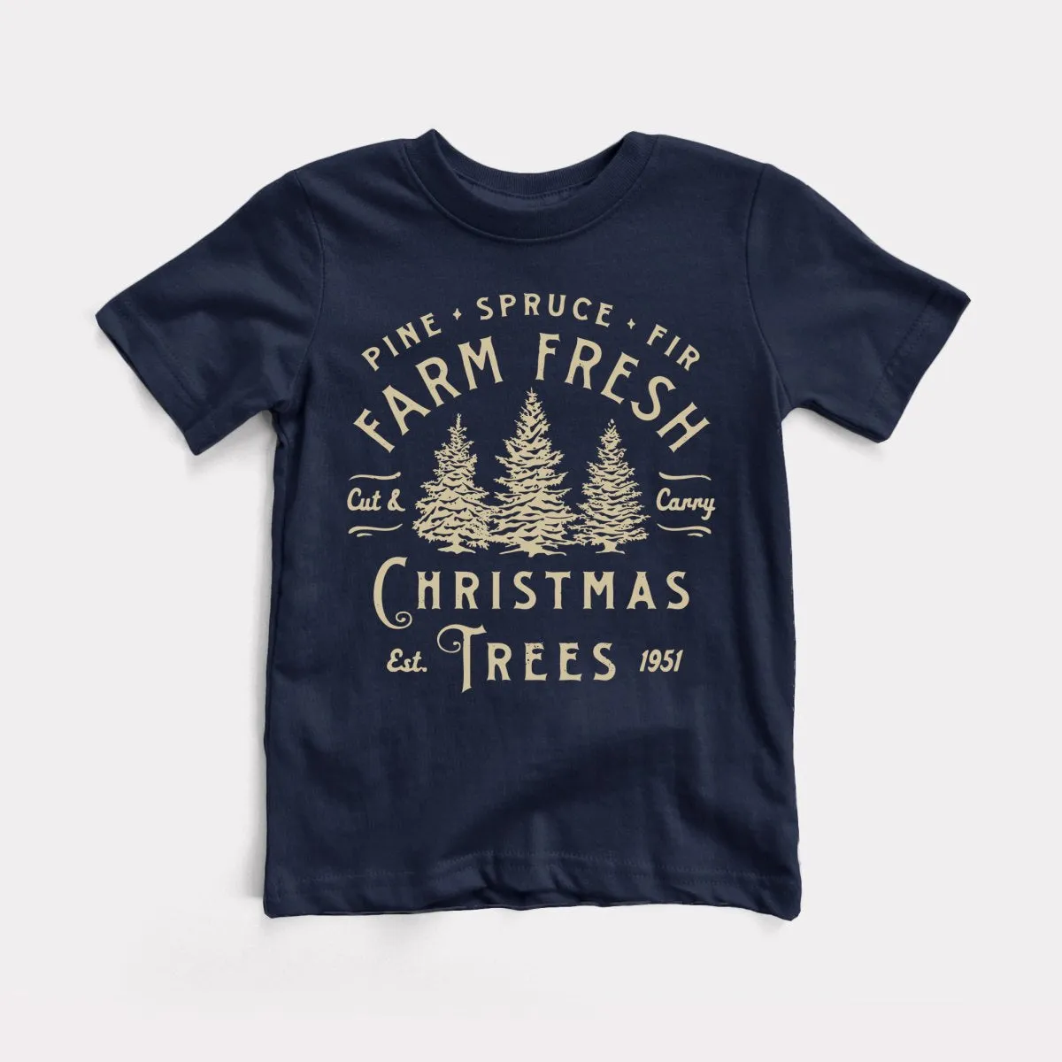 Farm Fresh Christmas Trees Youth Tee