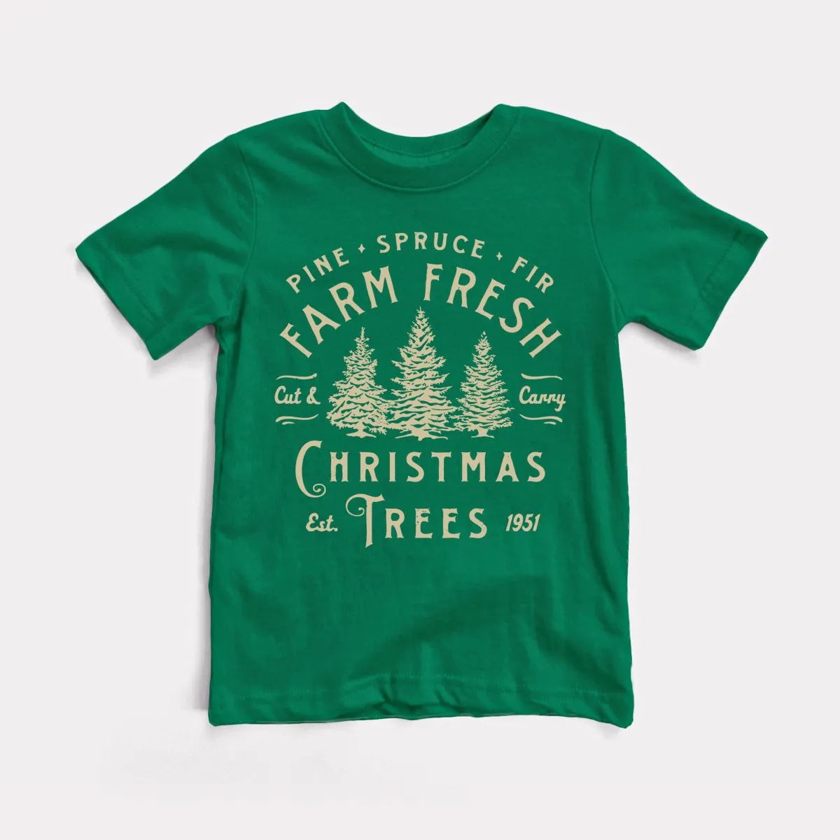 Farm Fresh Christmas Trees Youth Tee