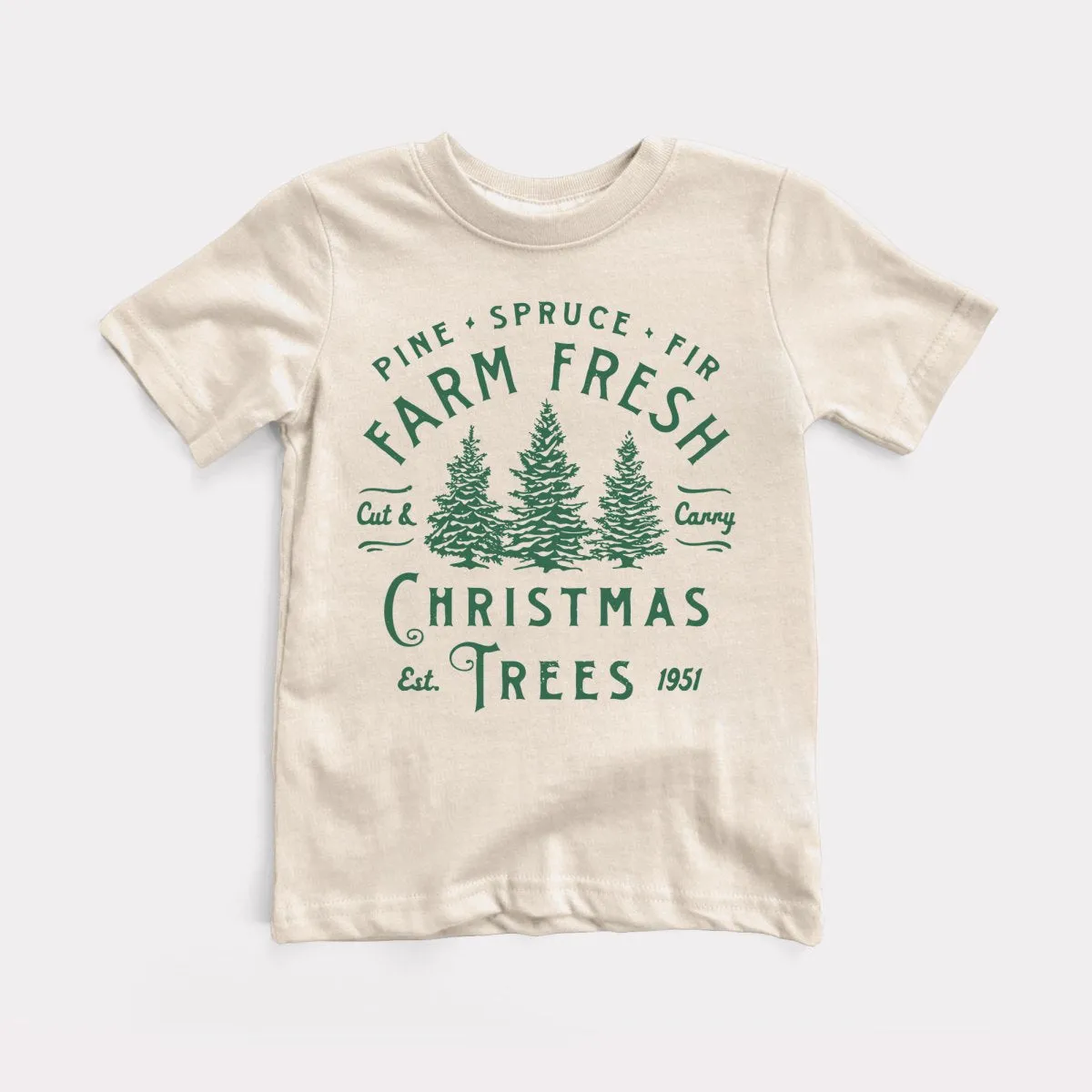 Farm Fresh Christmas Trees Youth Tee