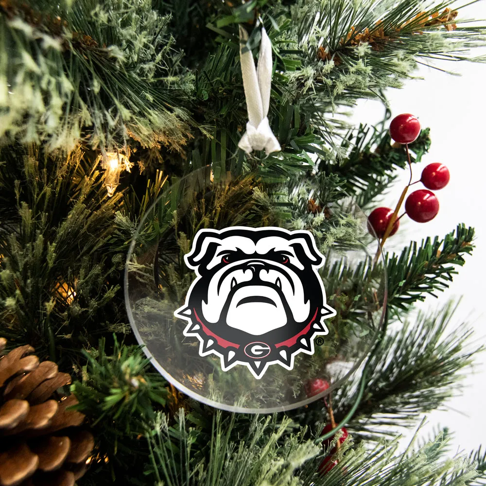 Georgia Bulldogs - Bull Dawg Ornament & Bag Tag