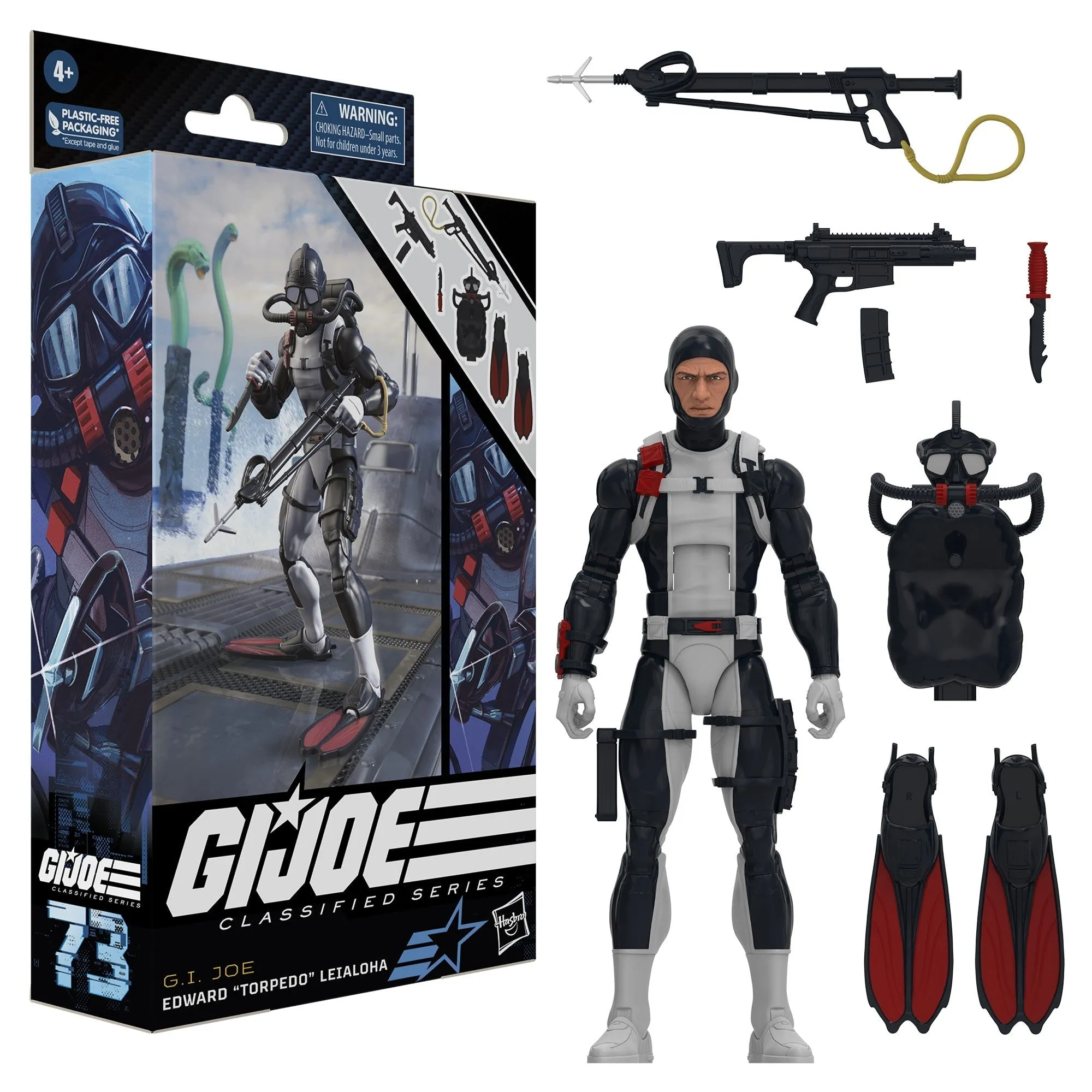 G.I. Joe Classified Series Edward “Torpedo” Leialoha, 73 - Presale