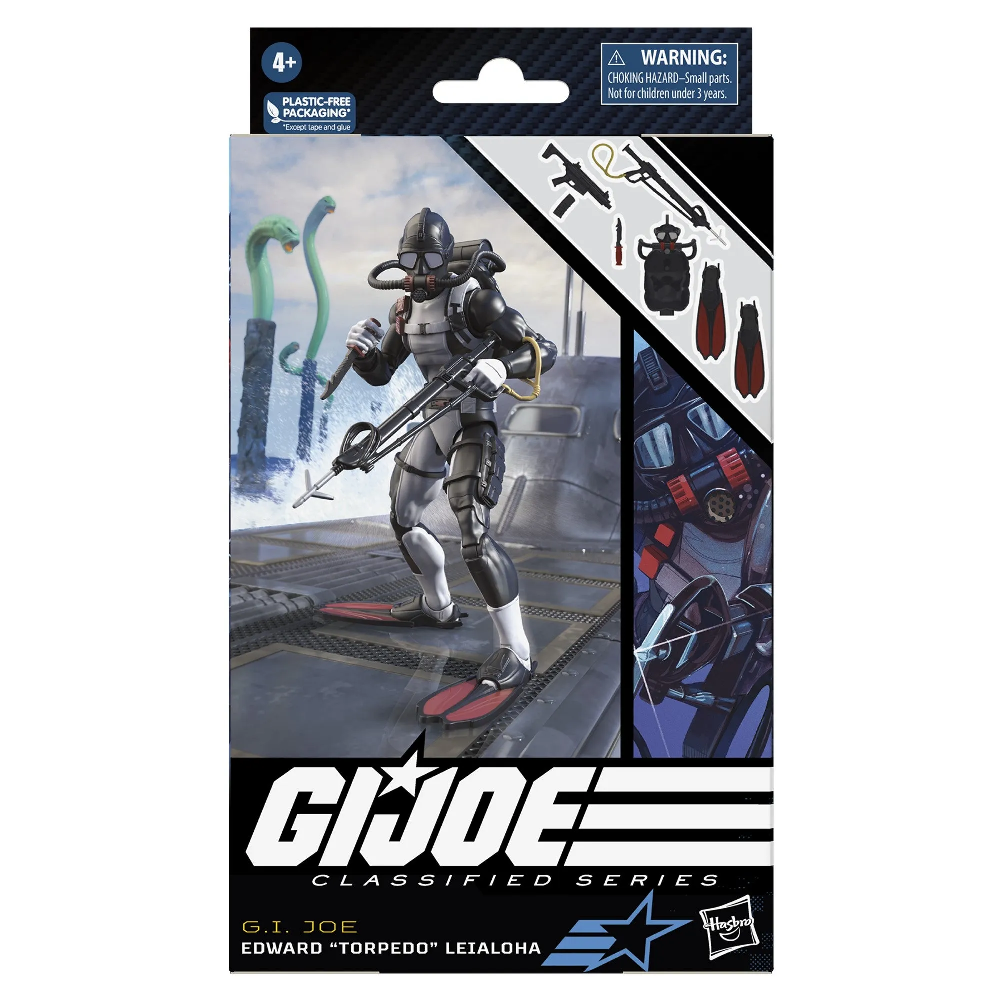 G.I. Joe Classified Series Edward “Torpedo” Leialoha, 73 - Presale