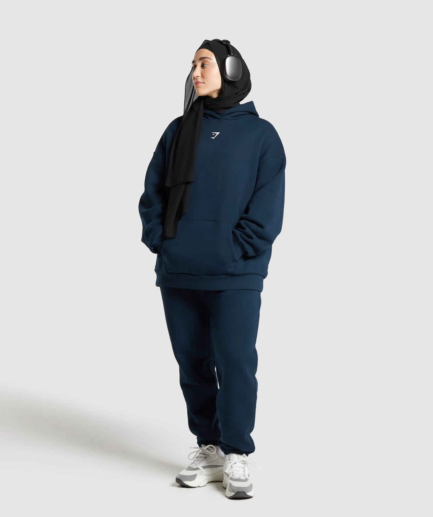 GS X Leana Deeb Oversized Joggers - Navy