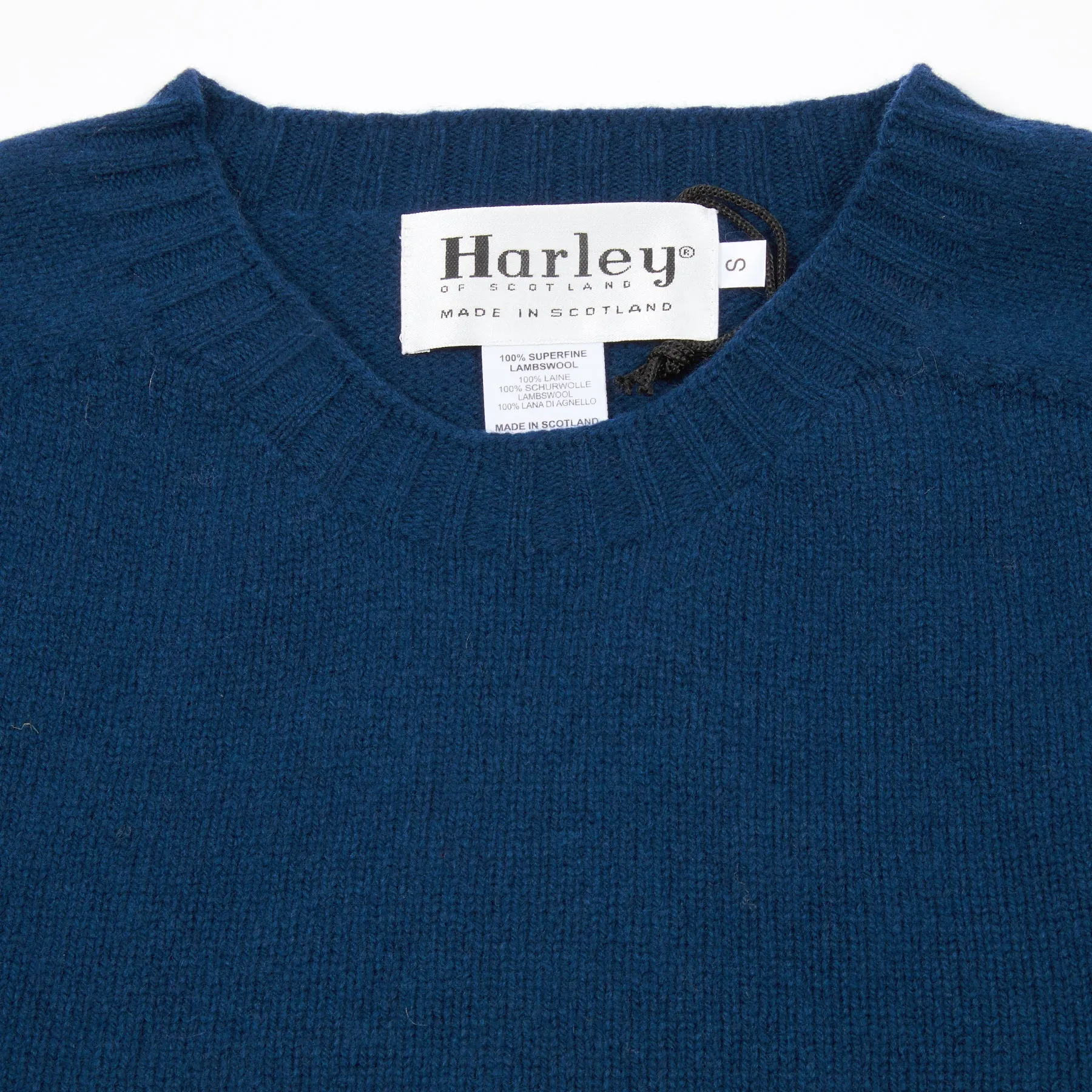 Harley Lambswool Jumper in Naval Jack