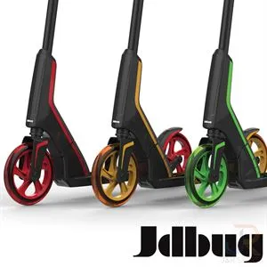 JD Bug Pro Commute 185 Scooter - Black/Gold