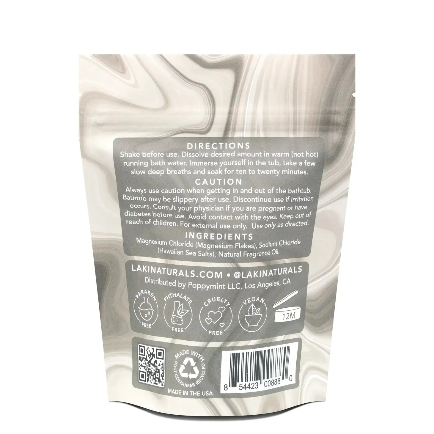 Laki Naturals Coconut Magnesium Bath Soak