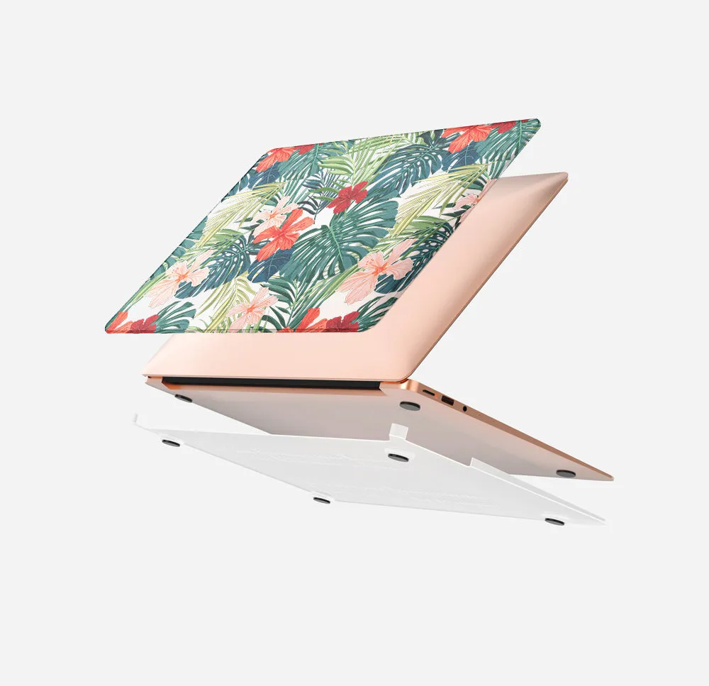 MacBook Case Set - 360 Hawaiian Tropical Flowers