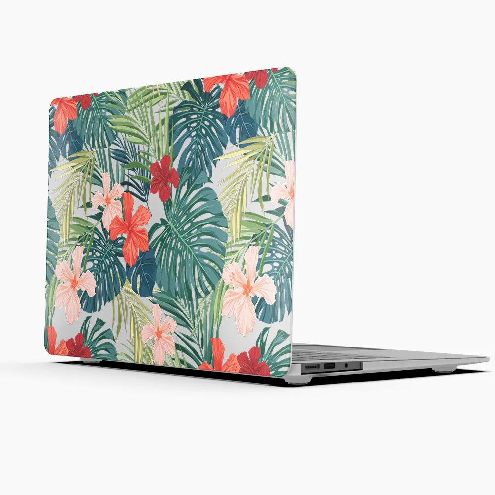 MacBook Case Set - 360 Hawaiian Tropical Flowers