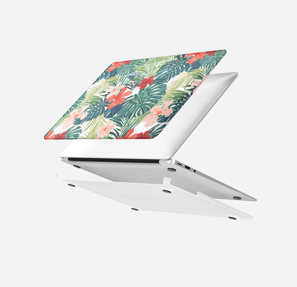 MacBook Case Set - 360 Hawaiian Tropical Flowers