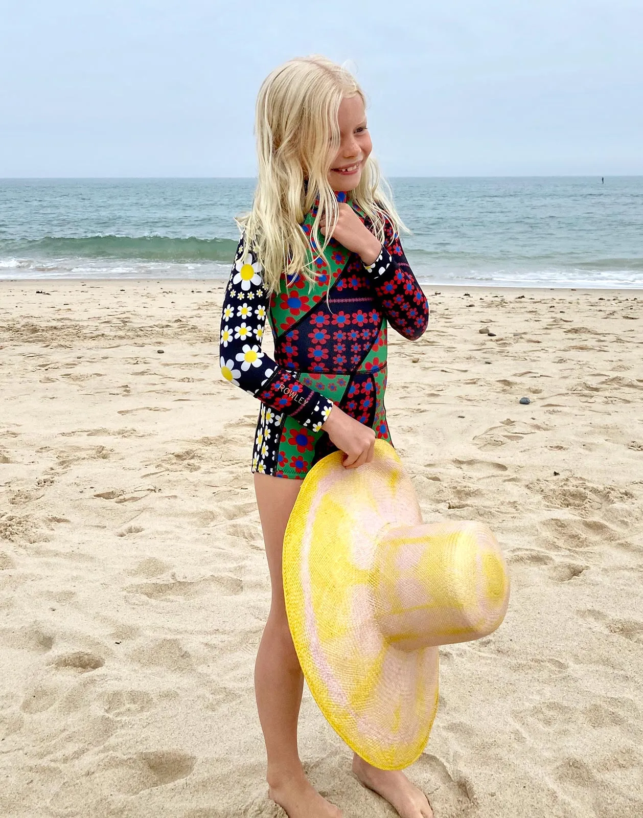 Mia Daisy Patchwork Kids Wetsuit