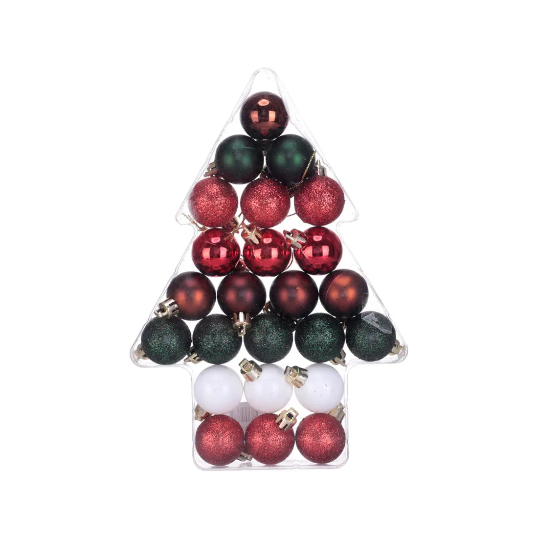 MINISO Christmas Tree Balls Ornaments Decoration Set