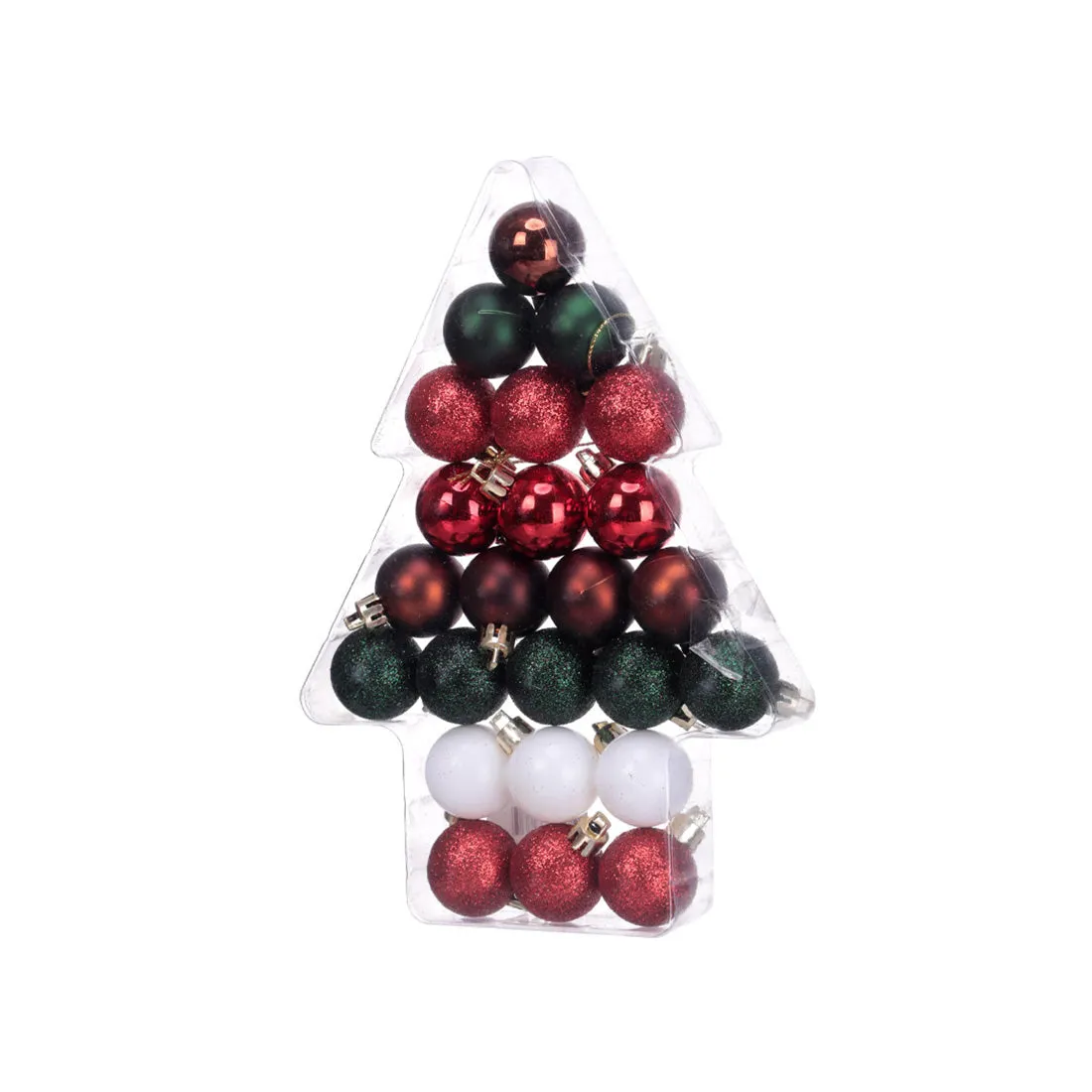 MINISO Christmas Tree Balls Ornaments Decoration Set