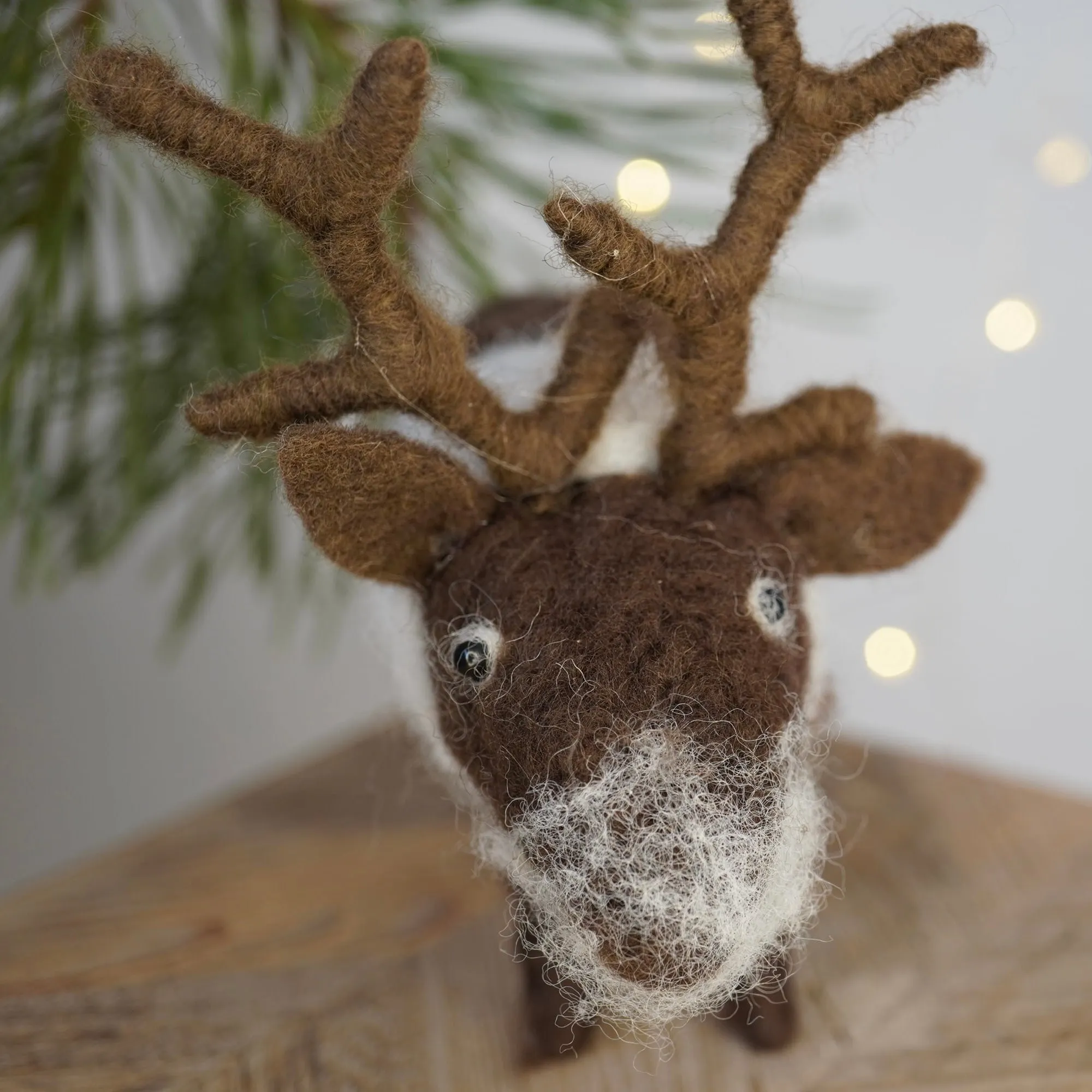 Needle-Felted Reindeer